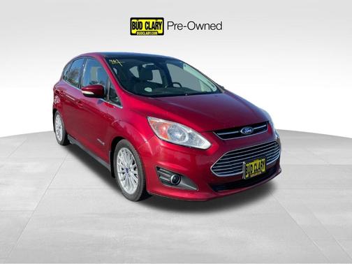 Red 2014 Ford C-Max Hybrid SEL