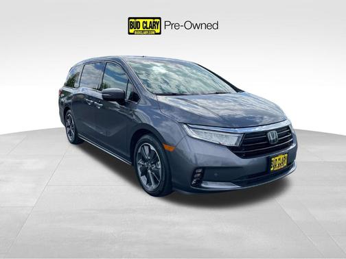 Gray 2023 Honda Odyssey Elite