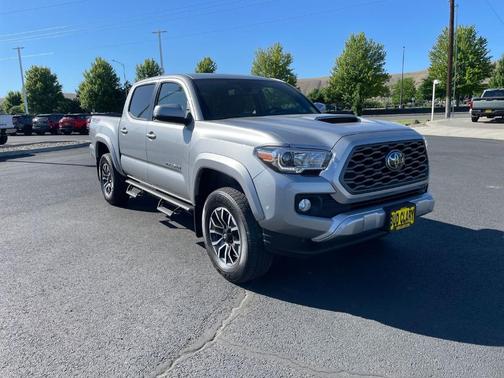 Silver 2021 Toyota Tacoma TRD Sport