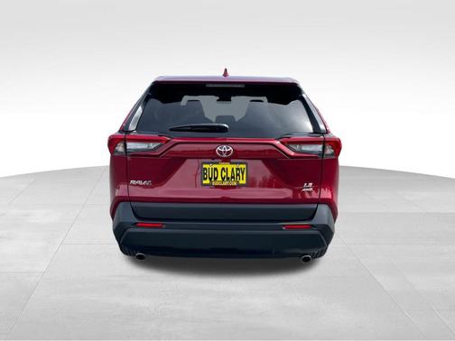 Red 2025 Toyota RAV4 LE