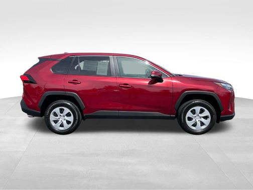Red 2025 Toyota RAV4 LE
