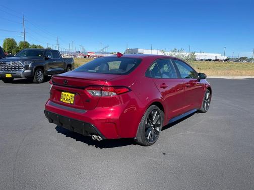 Red 2025 Toyota Corolla SE