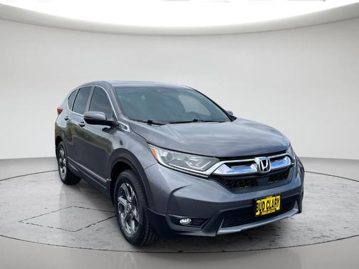 Gray 2018 Honda CR-V EX-L