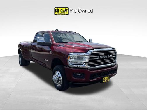 Red 2024 RAM 3500 Laramie