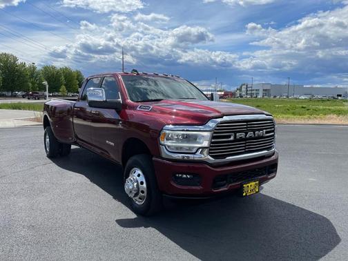 Red 2024 RAM 3500 Laramie