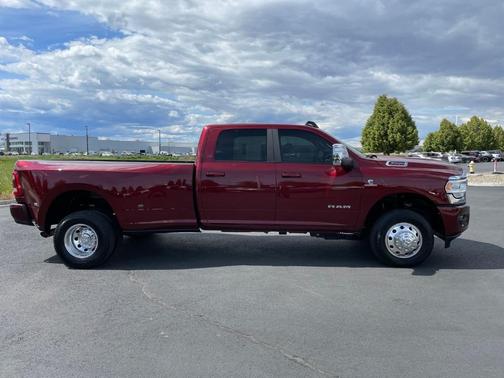 Red 2024 RAM 3500 Laramie