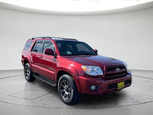 Red 2008 Toyota 4Runner Limited