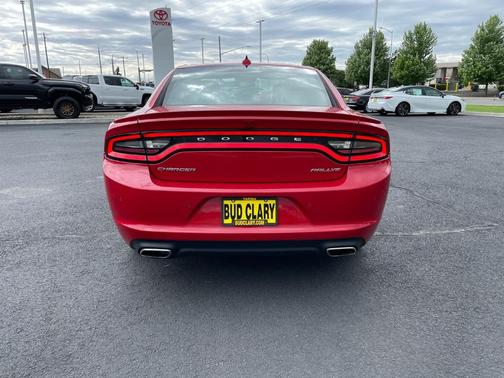 Red 2017 Dodge Charger SXT