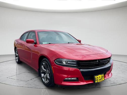Red 2017 Dodge Charger SXT