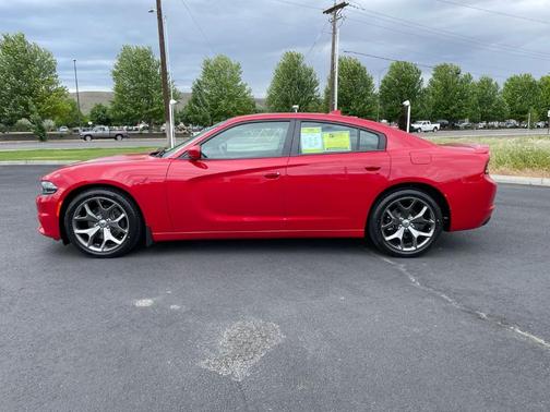 Red 2017 Dodge Charger SXT