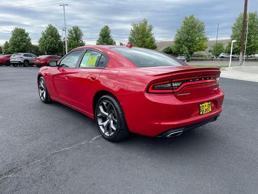 Red 2017 Dodge Charger SXT