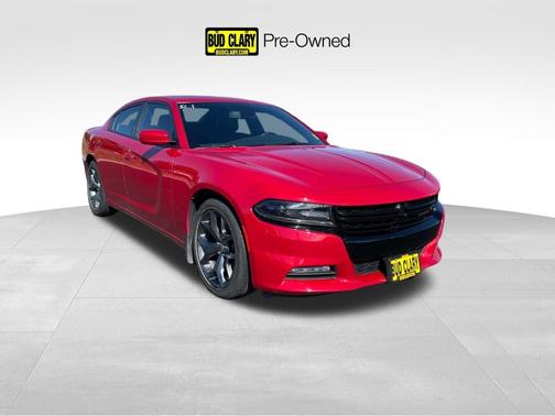 Red 2017 Dodge Charger SXT