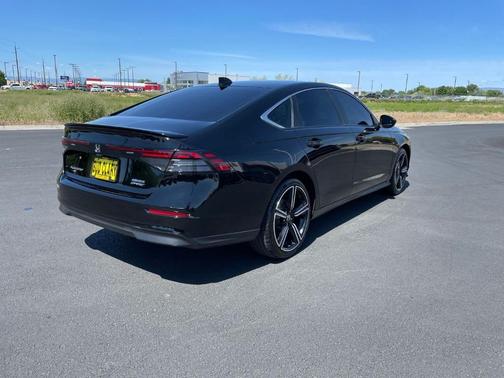 Black 2024 Honda Accord Hybrid Sport
