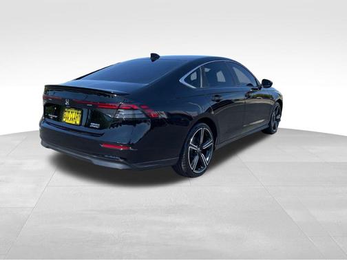 Black 2024 Honda Accord Hybrid Sport