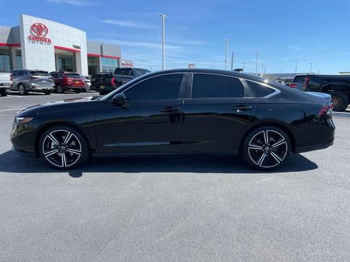 Black 2024 Honda Accord Hybrid Sport