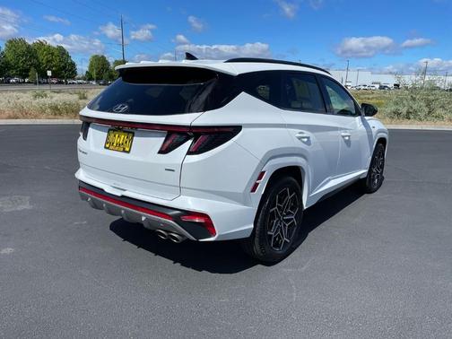 Gray 2022 Hyundai TUCSON N Line