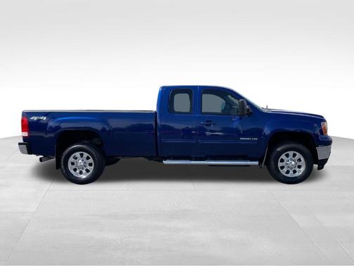 Blue 2013 GMC Sierra 3500 SLT