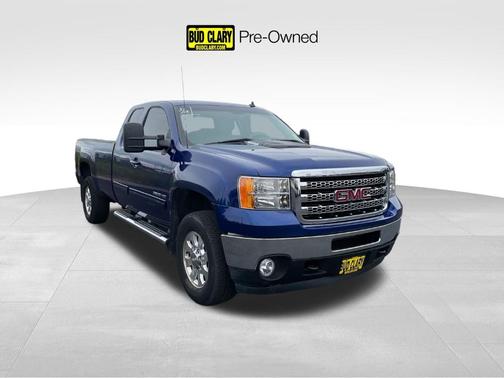 Blue 2013 GMC Sierra 3500 SLT