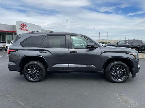 Gray 2026 Toyota Sequoia Platinum