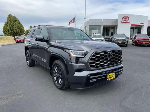 Gray 2026 Toyota Sequoia Platinum