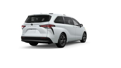 White 2026 Toyota Sienna Platinum 7 Passenger