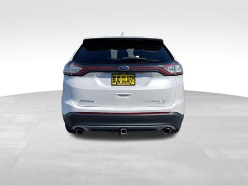 White 2018 Ford Edge Titanium