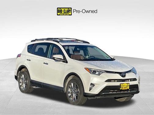 White 2018 Toyota RAV4 Limited