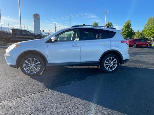 White 2018 Toyota RAV4 Limited