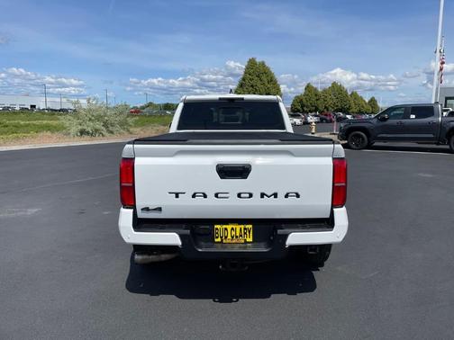 White 2024 Toyota Tacoma TRD Sport
