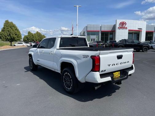 White 2024 Toyota Tacoma TRD Sport