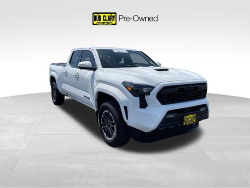 White 2024 Toyota Tacoma TRD Sport