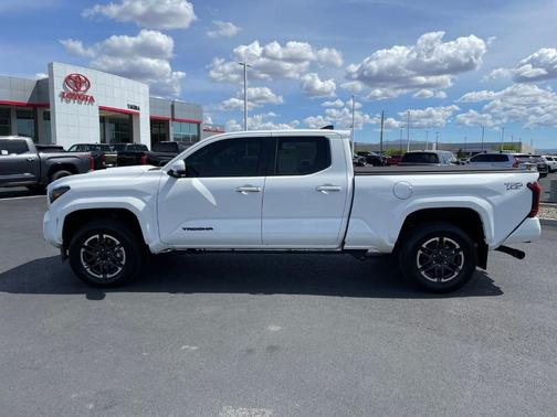 White 2024 Toyota Tacoma TRD Sport