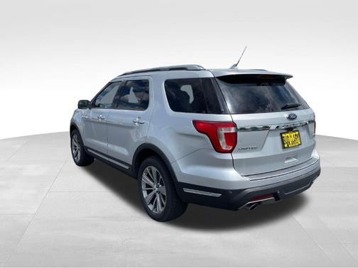 Silver 2018 Ford Explorer Limited