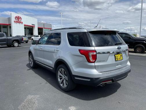 Silver 2018 Ford Explorer Limited