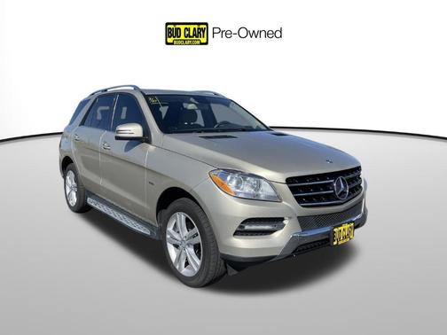 Gold 2012 Mercedes-Benz M-Class ML 350 4MATIC