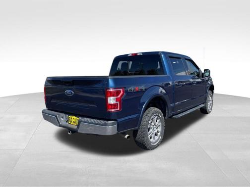 Blue 2019 Ford F-150 Lariat