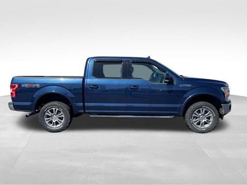 Blue 2019 Ford F-150 Lariat