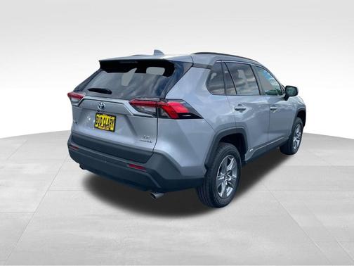 Silver 2024 Toyota RAV4 Hybrid LE