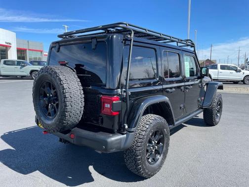 Black 2022 Jeep Wrangler Unlimited Rubicon