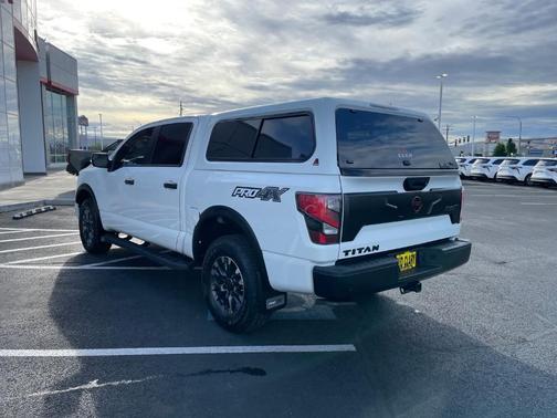 Glacier White 2023 Nissan Titan PRO-4X