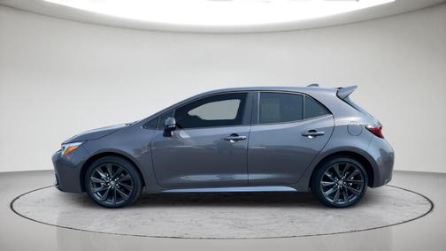 Gray 2025 Toyota Corolla Hatchback XSE