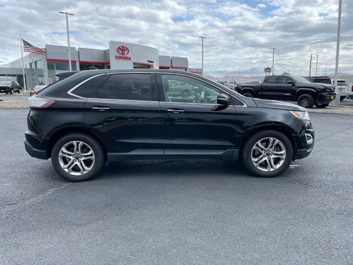 Black 2016 Ford Edge Titanium