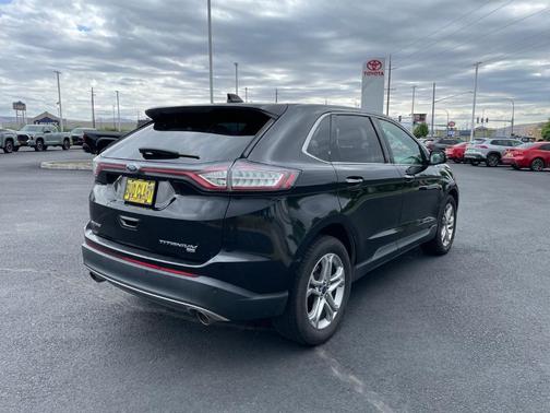 Black 2016 Ford Edge Titanium