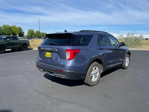 Blue 2021 Ford Explorer XLT