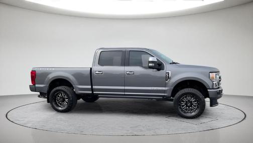 Gray 2022 Ford F-350 Platinum