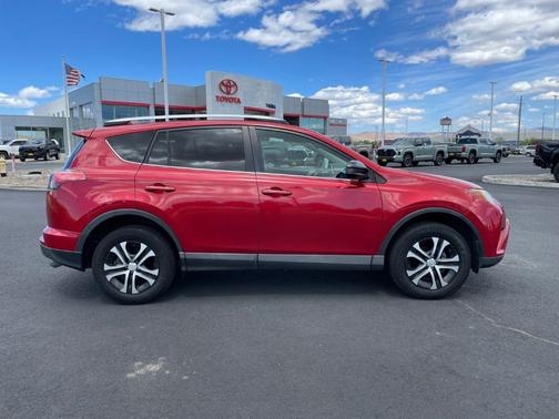 Red 2016 Toyota RAV4 LE