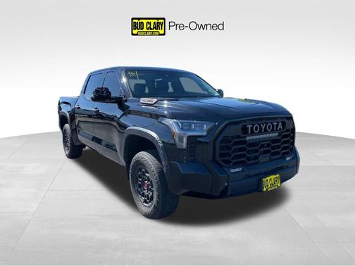Black 2023 Toyota Tundra Hybrid TRD Pro