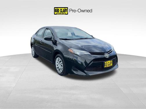 Black 2017 Toyota Corolla LE