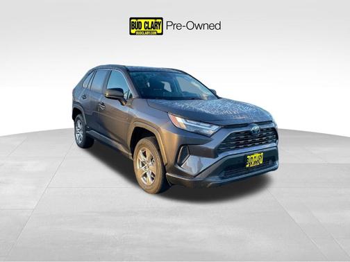 Gray 2024 Toyota RAV4 Hybrid LE