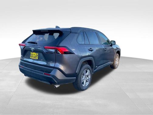 Gray 2024 Toyota RAV4 Hybrid LE